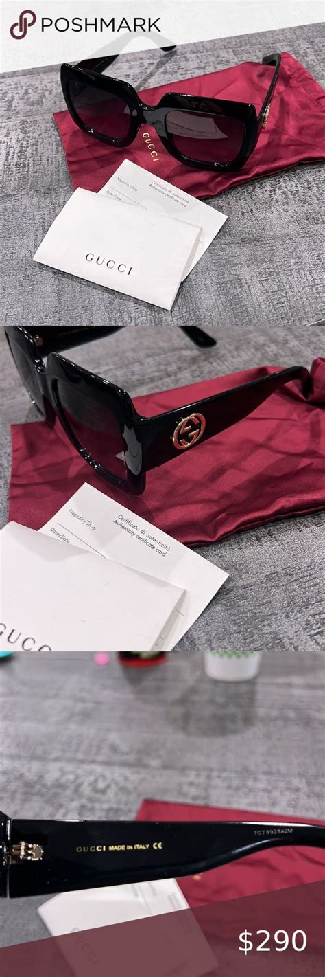 orange fake gucci glasses|gucci glasses authenticity check.